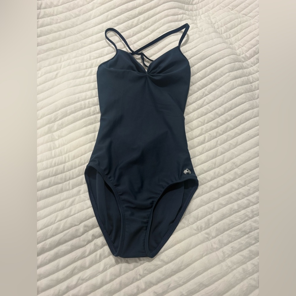 Navy Blue Women's Leotard
